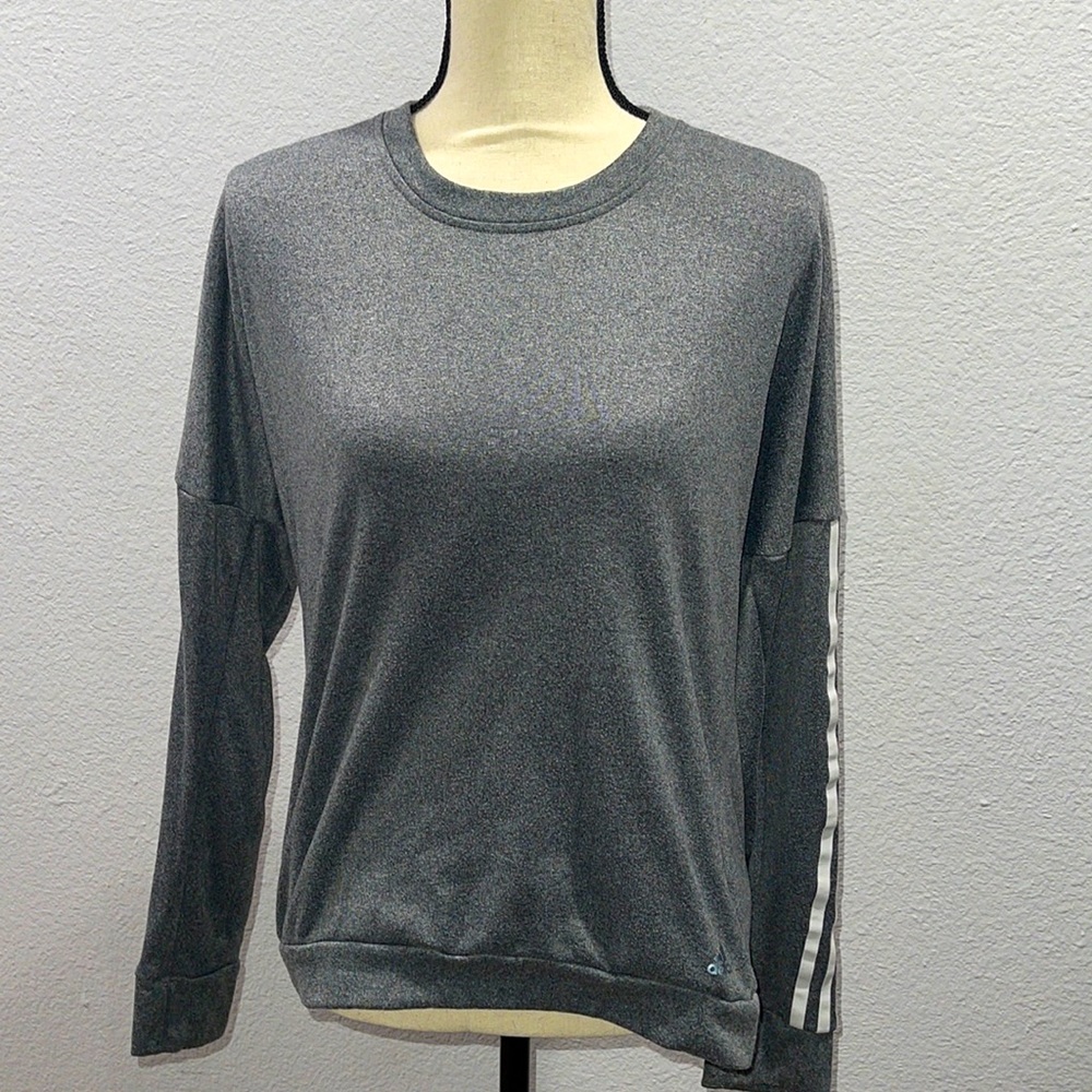 Gray adidas sweatshirt